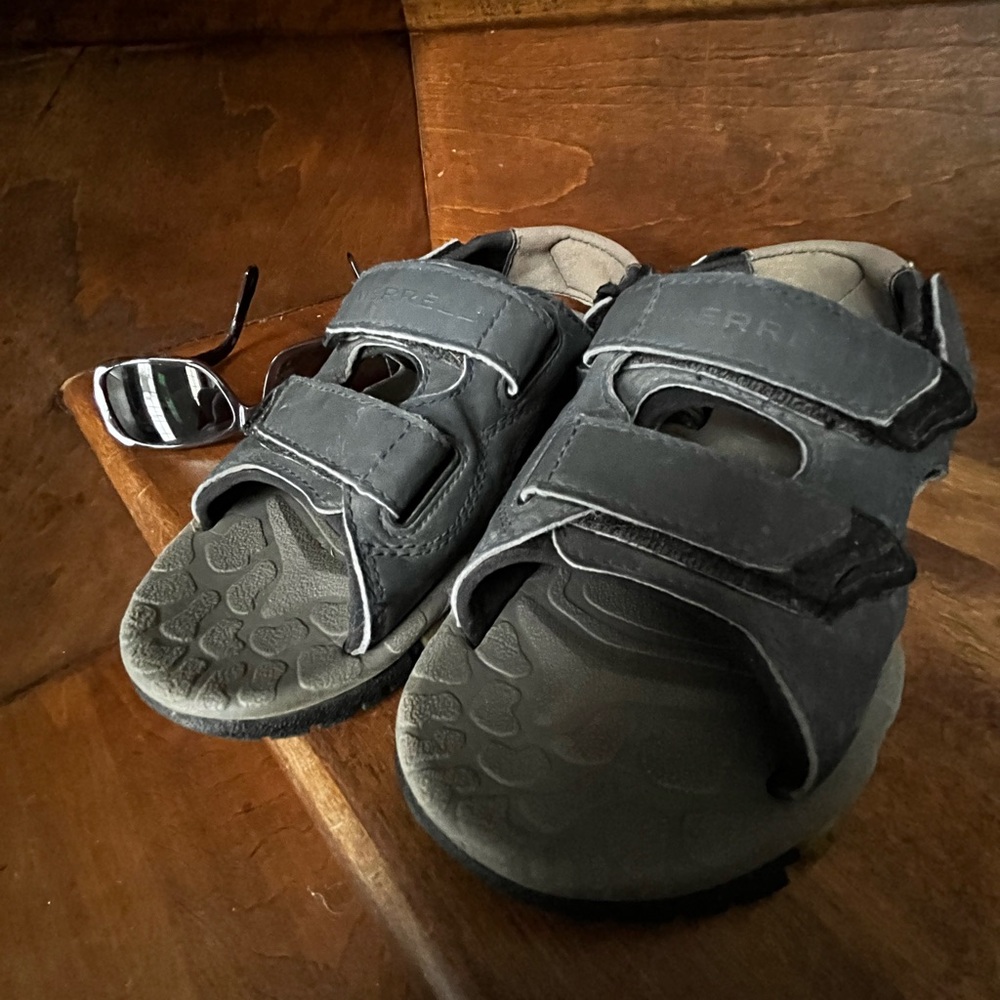 Merrell Navy Adjustable Convertible Spirt Sandals Sz USL 6M Unisex USM4.5